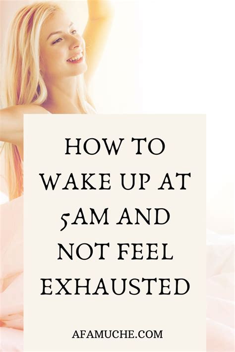 How To Wake Up At 5am And Slay Your Goals Without Fatigue Feeling