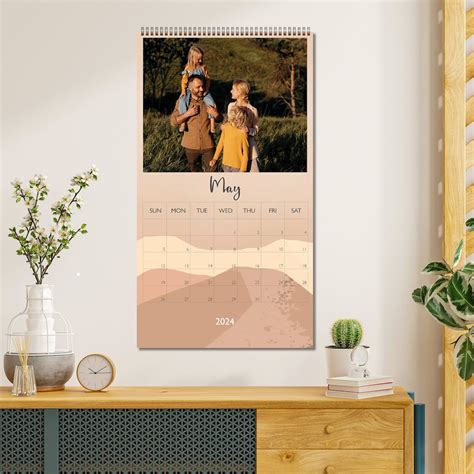 Custom 2024 Calendar: Personalized Photo Wall Planner, Family Travel Life, Unique Christmas Gift ...