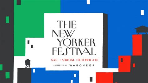 The New Yorker Festival Returns in October, in Person and Online | The ...