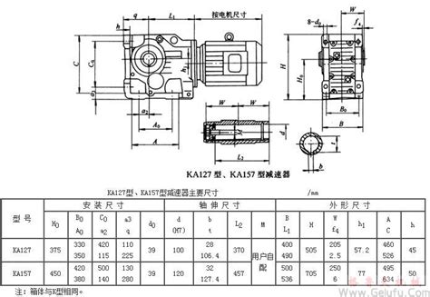 K锥齿轮减速机资料k减速机安装图k减速机功率表