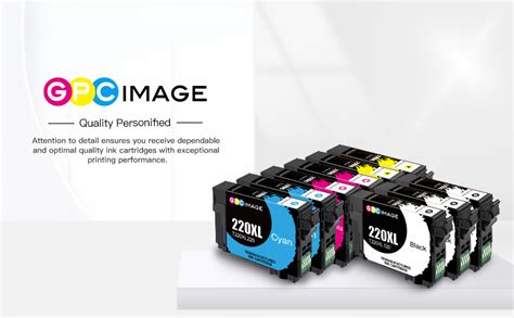 GPC Image Remanufactured Ink Cartridge Replacement For Epson 220XL