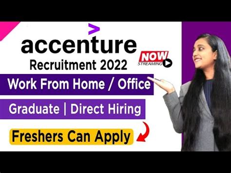 Accenture Recruitment Process Work From Home Jobs Accenture