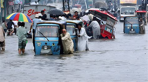 In Pictures Lahore Drowns Under Heavy Rain