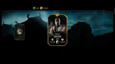 Klassic Smoke Vi To Vii 🔥 Normal Challenge Rewards ☠️ Mortal Kombat