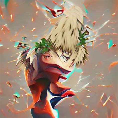 Katsuki Bakugo Ai Generated Artwork Nightcafe Creator