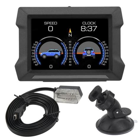 Dioche Jauge Obd Hud Aramox Affichage Hud De Voiture Compteur De