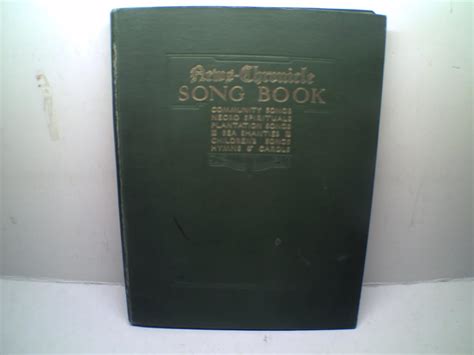 News Chronicle Song Book A Collection Of Community Songs Negro