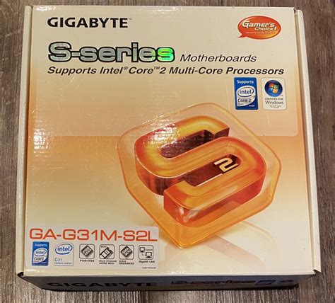 Gigabyte S Series Motherboards GA G31M S2L Intel G31 Socket 775 2 DDR2