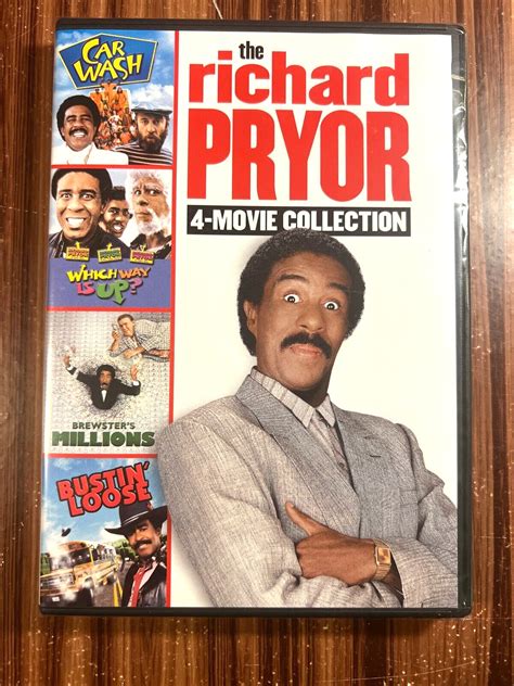 Richard Pryor Movie Collection Dvd Car Wash Which Way Is Up Brewsters