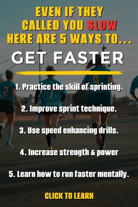 How To Run Faster In Soccer Football Tips To Increase Speed