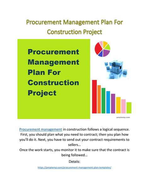 PPT - Procurement Management Plan For Construction Project PowerPoint Presentation - ID:10869706