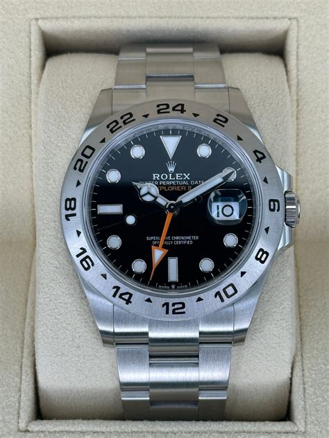 2023 Rolex Explorer II 42mm 226570 Black Dial | MyWatchLLC