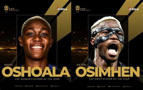 CAF 2023 Awards Oshoala Osimhen Rule Africa Globalhotlinenews