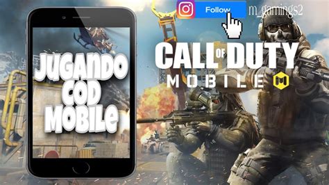 C Mo Juego A Call Of Duty Mobile Jugando Al Cod Mobile Consejo