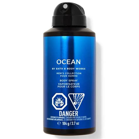 Bath And Body Works Ocean For Men 104g Body Spray