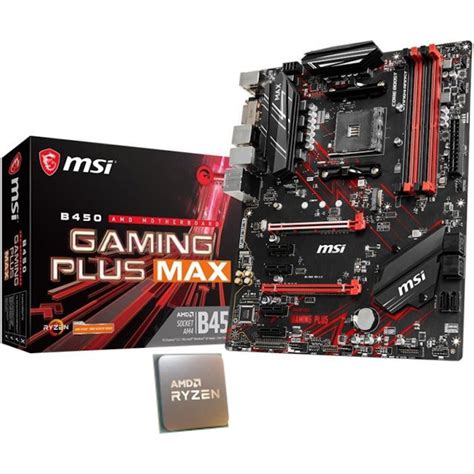 Procesor Amd Ryzen Ghz Placa De Baza Msi B Gaming Plus