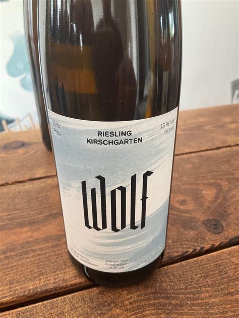 Dennis Wolf Riesling Laumersheimer Kirschgarten Germany Pfalz