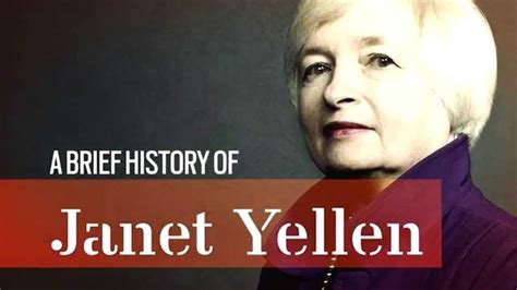 Who Is Janet Yellen? In Two and a Half Minutes | Career education ...