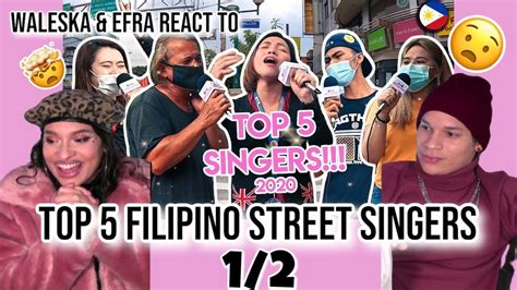 Waleska Efra React To Best Filipino Street Singers Of