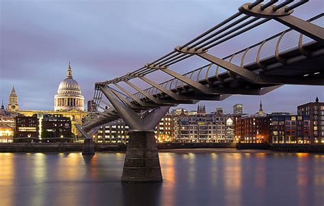 Millennium Bridge London Wallpapers - Wallpaper Cave