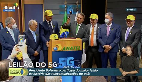 Cerimônia de abertura do leilão do 5G recapitula avanços nas