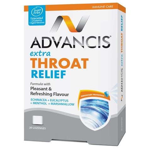 ADVANCIS EXTRA THROAT RELIEF Oktal Pharma Ba