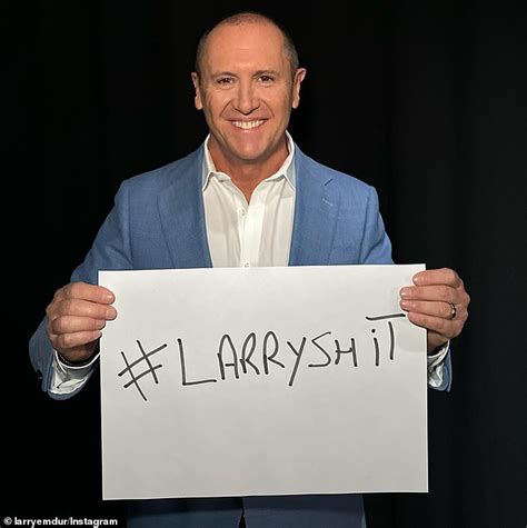 Larry Emdur S Gold Logie Campaign Derailed By Awkward Typo Daily Mail