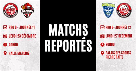 REPORT des matchs de la fin dannée 2021