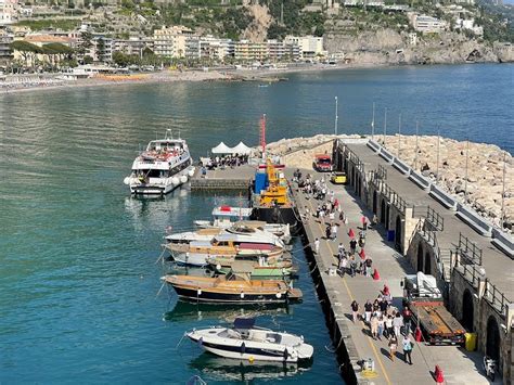 Il Vescovado Il Porto Turistico Di Maiori Compie Anni Sindaco