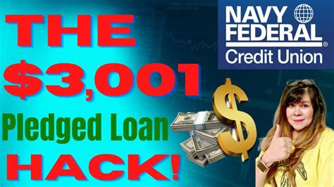 Navy Federal 3 001 Pledged Loan Hack A Credit Booster To Consider