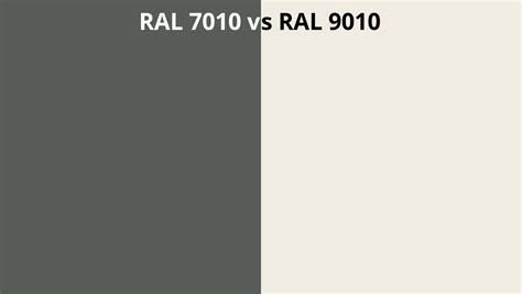 Ral 7010 Vs 9010 Ral Colour Chart Uk