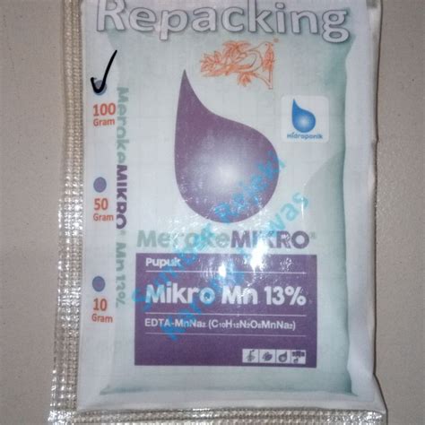 Jual Pupuk Meroke Mikro Vitaflex Zn Mn Fe Cu Flex G Repacking Gram