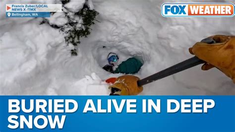 Snowboarder Buried Alive In Snow Rescued By Skier In Washington State