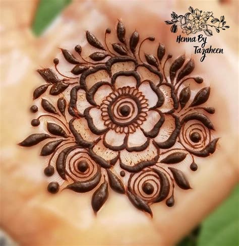 Easy Rose Flower Mehndi Design Best Flower Site