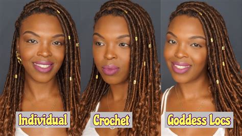 Individual Crochet Goddess Locs Affordable Price