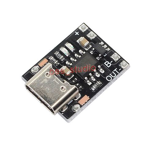 5V 1A Type C USB 3 7V Lithium Li Ion Lipo Battery Charger Module