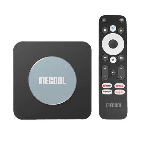 סטרימר MECOOL KM2 Plus 4K 2GB 16GB Android TV צבע שחור מסופט מחשבים