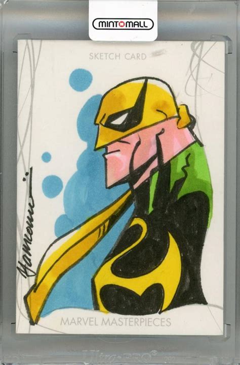 Mint Upper Deck Marvel Masterpieces Sketch Card