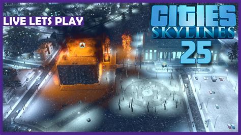 CITIES SKYLINES HÜLFE Der Campus brennt LIVE LETS PLAY 025