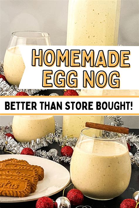 How To Make Homemade Egg Nog Whisking Up Yum