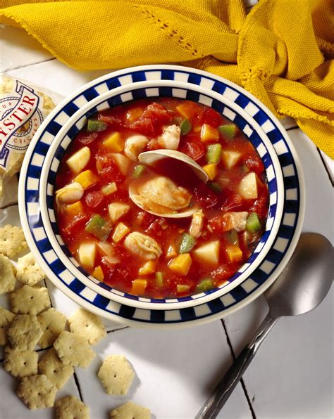 Manhattan Clam Chowder With Bacon Recipe