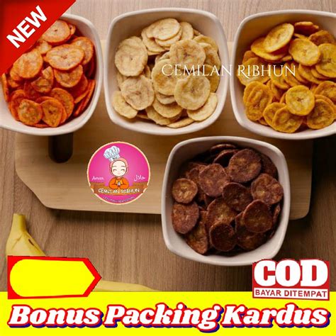 Jual Kg Keripik Pisang Asin Gurih Pisang Lantak Khas Lampung