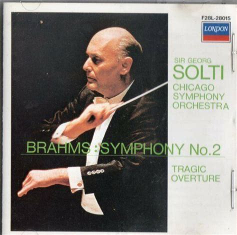 Brahms Cd Symphony No Op Tragic Overture Decca Chicago So