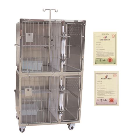 China Veterinary Cage Stainless Steel Luxury Cat Cage China