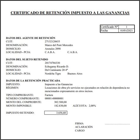 Calcular Retencion De Una Factura Comolopago