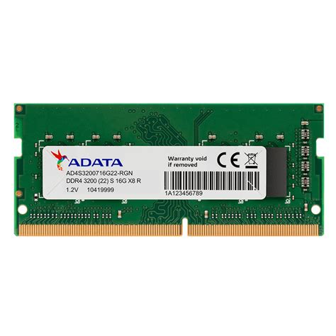 Gb Gbx Ddr Mhz Ram Notebook Adata