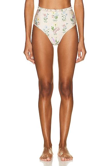 Agua By Agua Bendita Nopal Bikini Bottom In Neutral FWRD