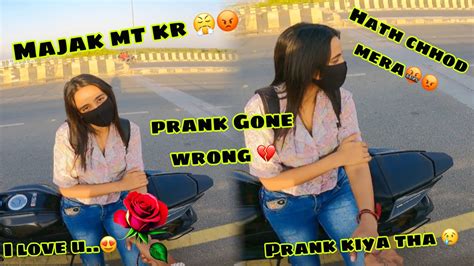 Propose🌹prank Partner😍 Parnk Gone Wrong💔 Asha Hoga☹️socha Nahi Tha😢