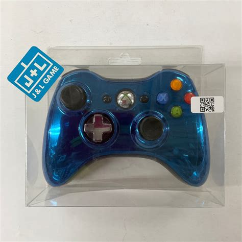 Microsoft Xbox 360 Wireless Controller (Metallic Blue) - Xbox 360 [Pre ...