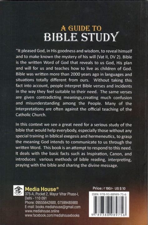 A Guide to Bible Study - Media House